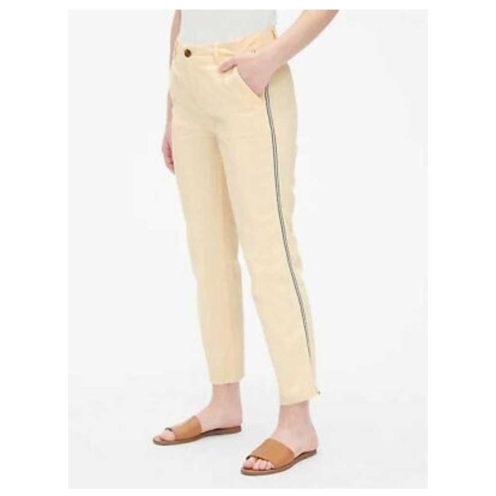 GAP Girlfriend Raw Hem Pants
